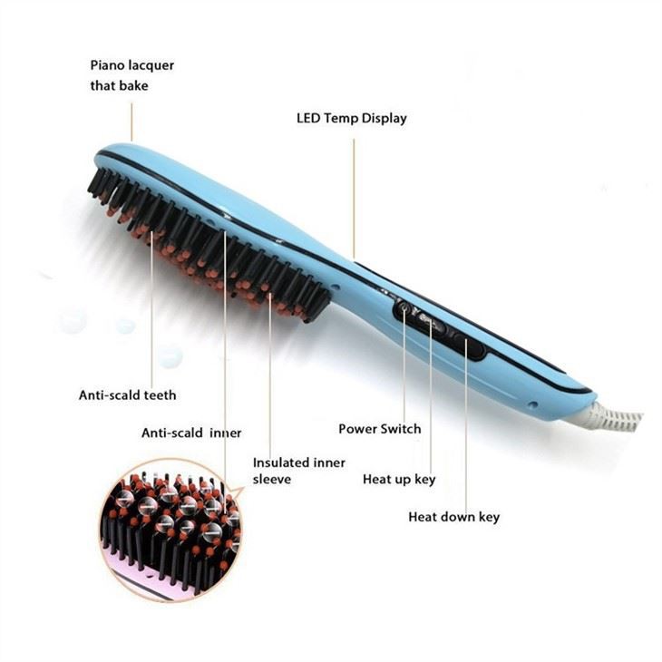 Sušilnik za lase Straightener Brush Curler Comb